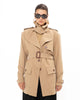 BEIGE TRENCH JACKET