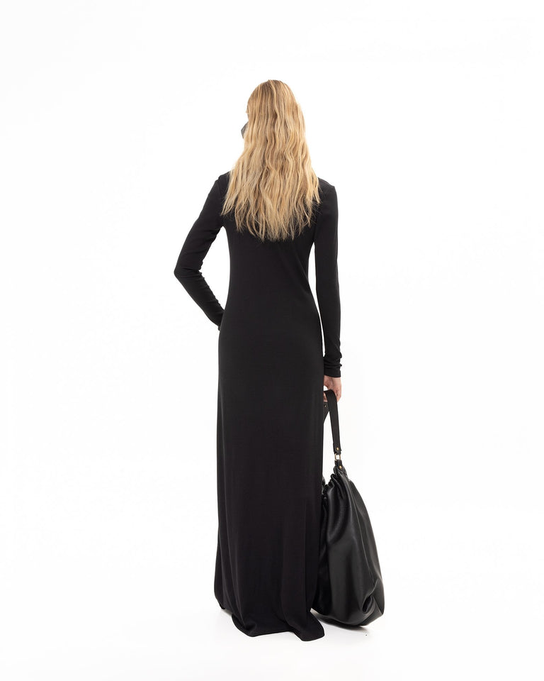 RIB MAXI DRESS