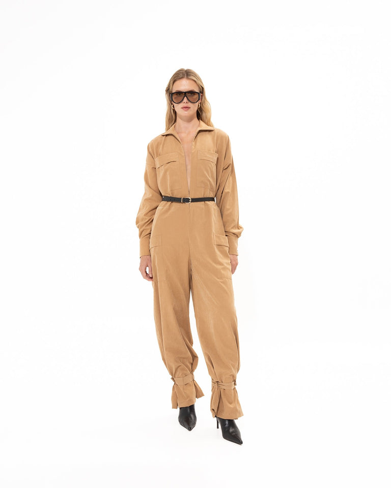 CAMEL JUMPSUIT