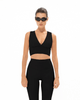 BLACK SPORTS BRA