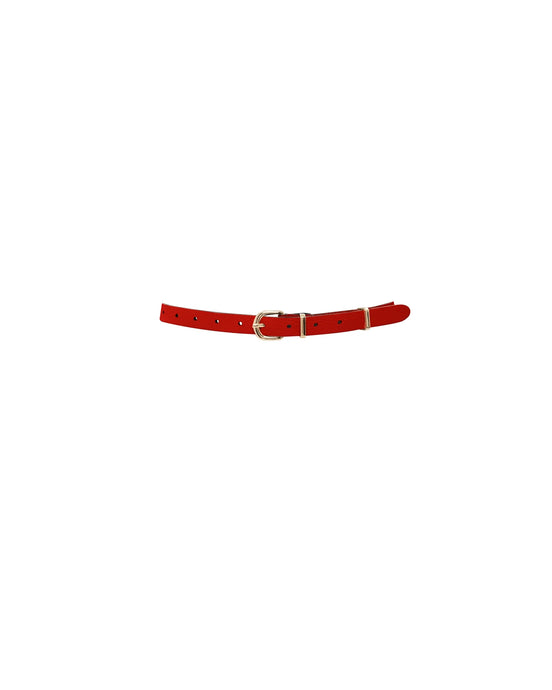 RED THIN BELT