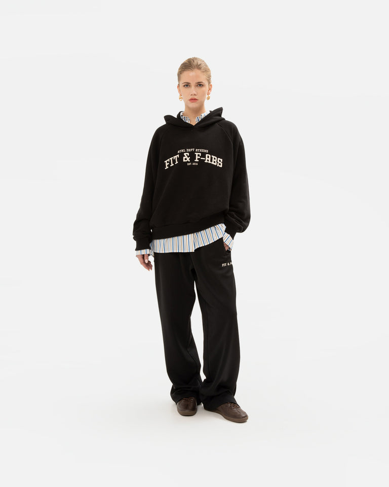 BLACK COLLEGE JUMPER