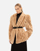 SOFT BEIGE FAUX FUR