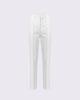 WHITE TAILORED PANTS WITH NERVIR