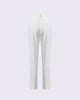 WHITE TAILORED PANTS WITH NERVIR