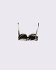 ZEBRA PRINT UNDERWIRE BIKINI TOP