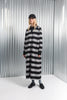 YAMATA LONG DRESS GREY/BLACK