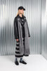 YAMATA LONG DRESS GREY/BLACK