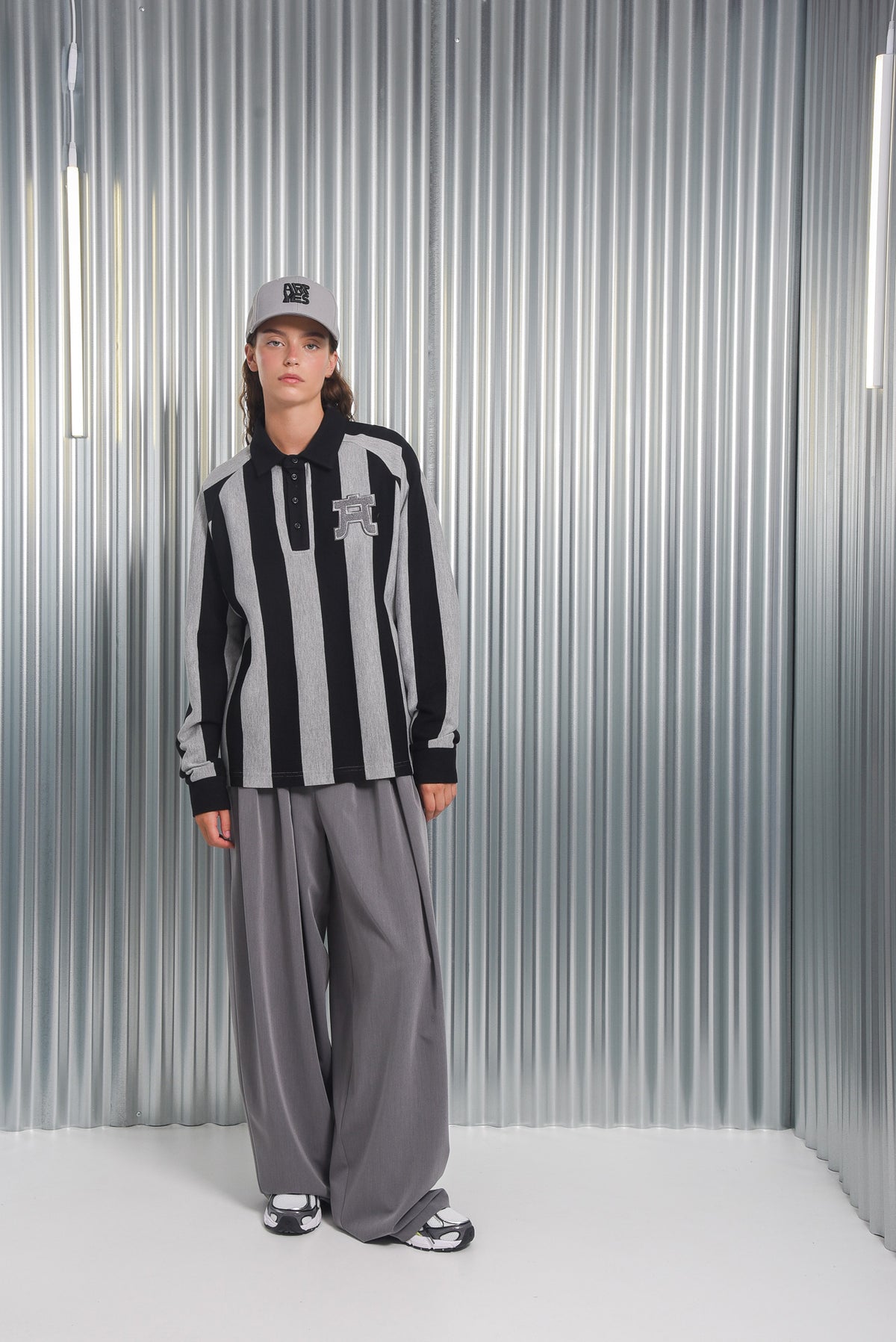 YAMATA POLO |GREY/BLACK