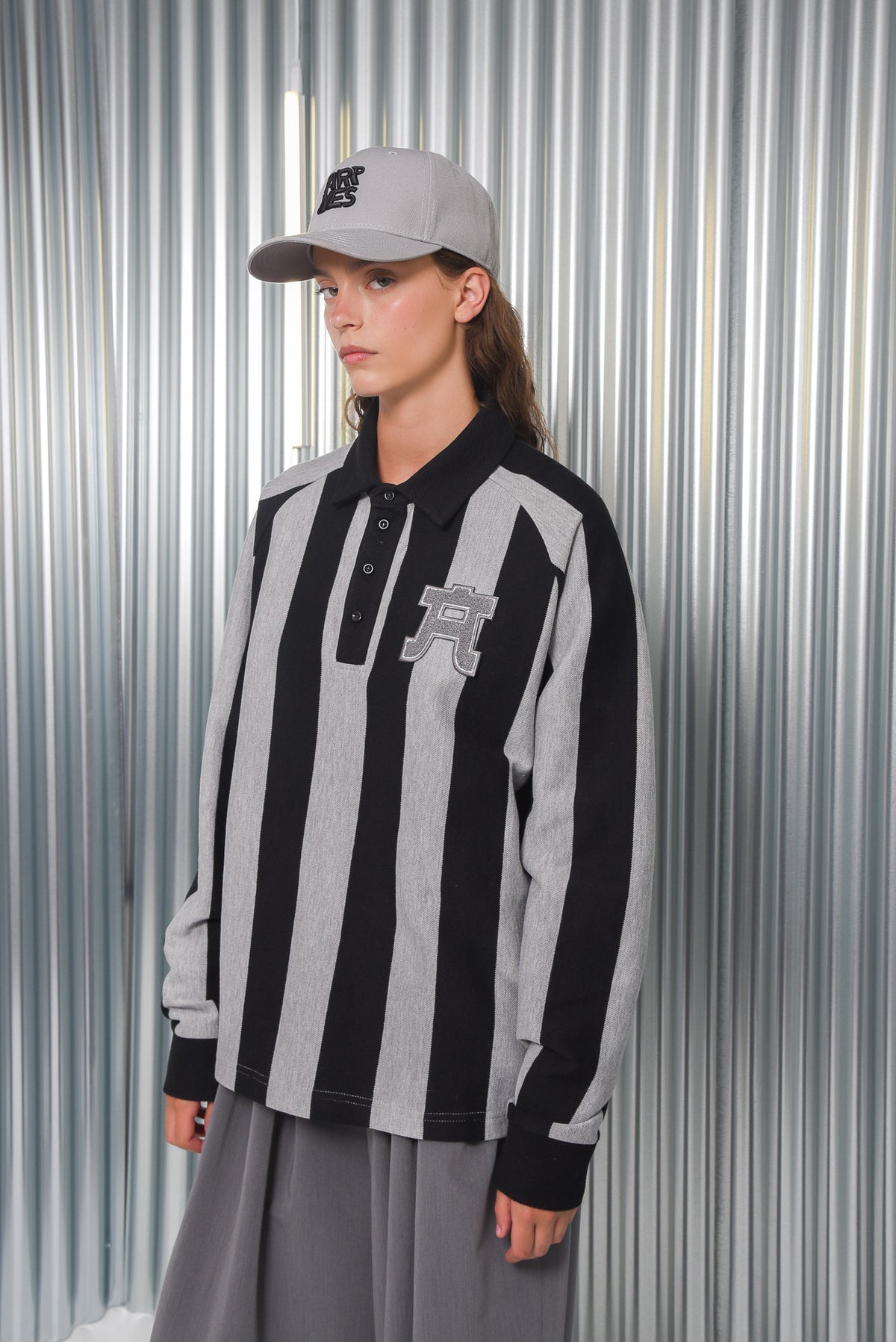 YAMATA POLO |GREY/BLACK
