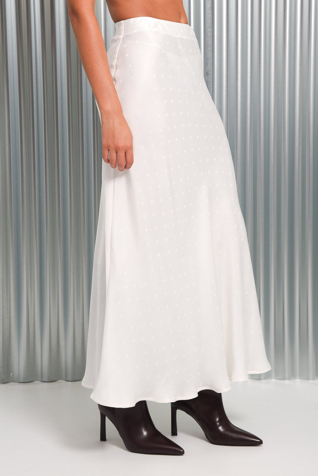 KOI SKIRT WHITE