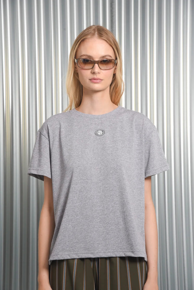 BROKEN TEE GREY