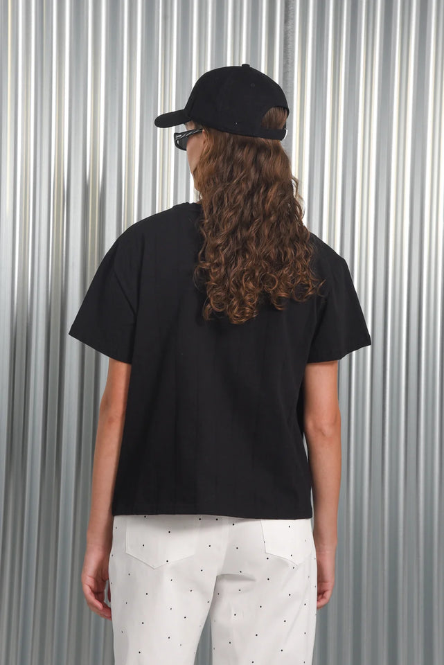 BROKEN TEE BLACK