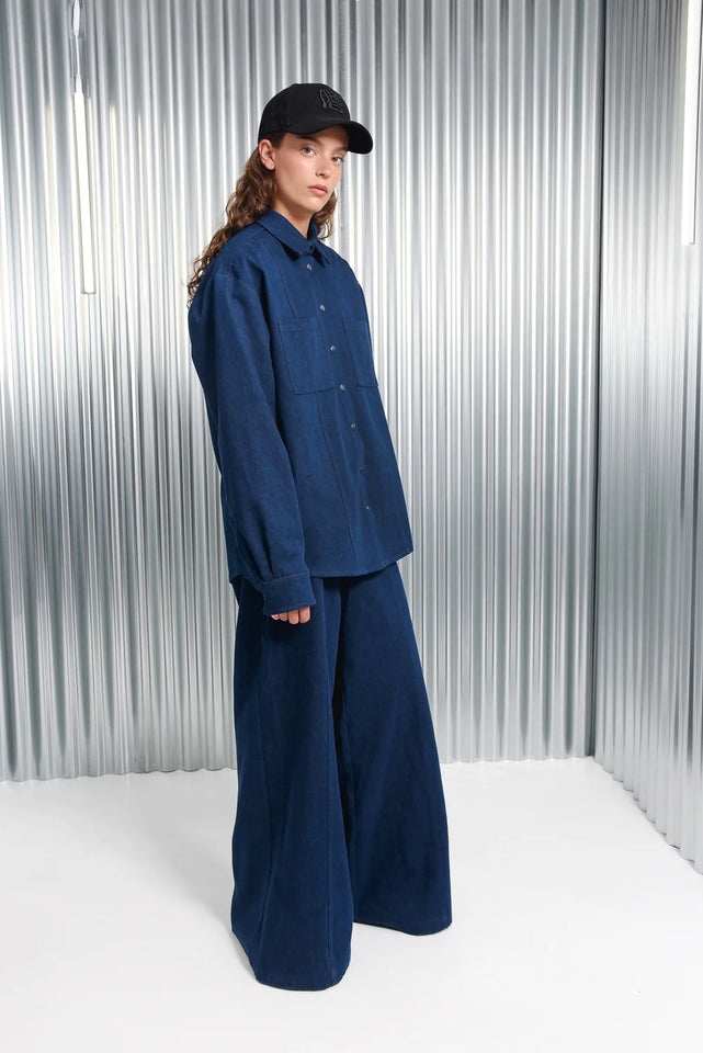 OTZI DENIM SHIRT BLUE