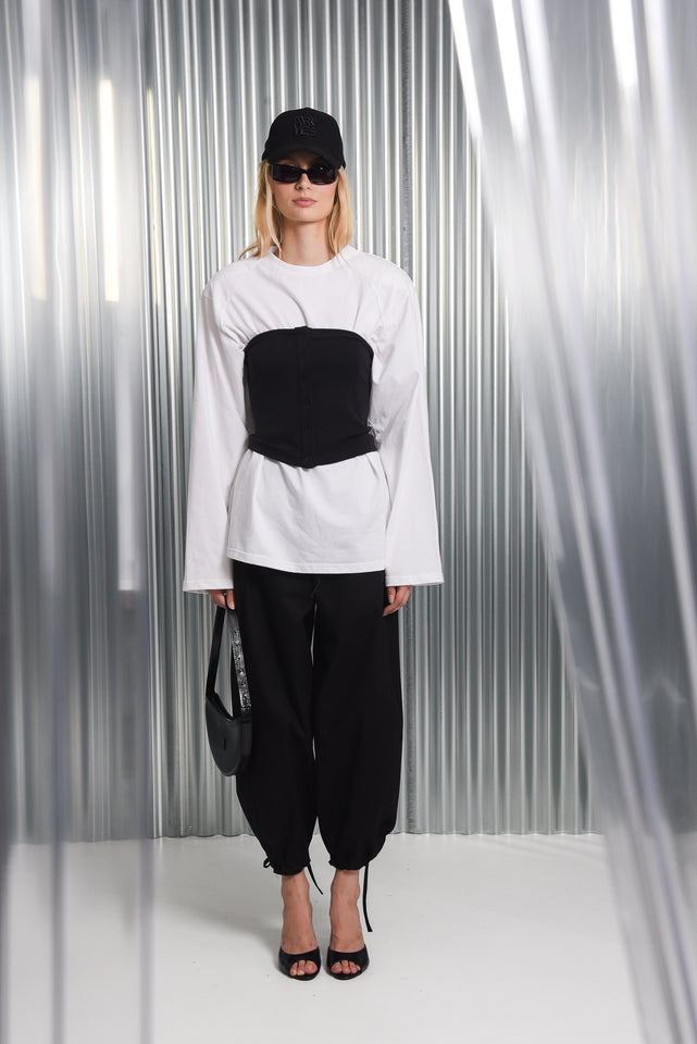 SUZAKU TOP |BLACK