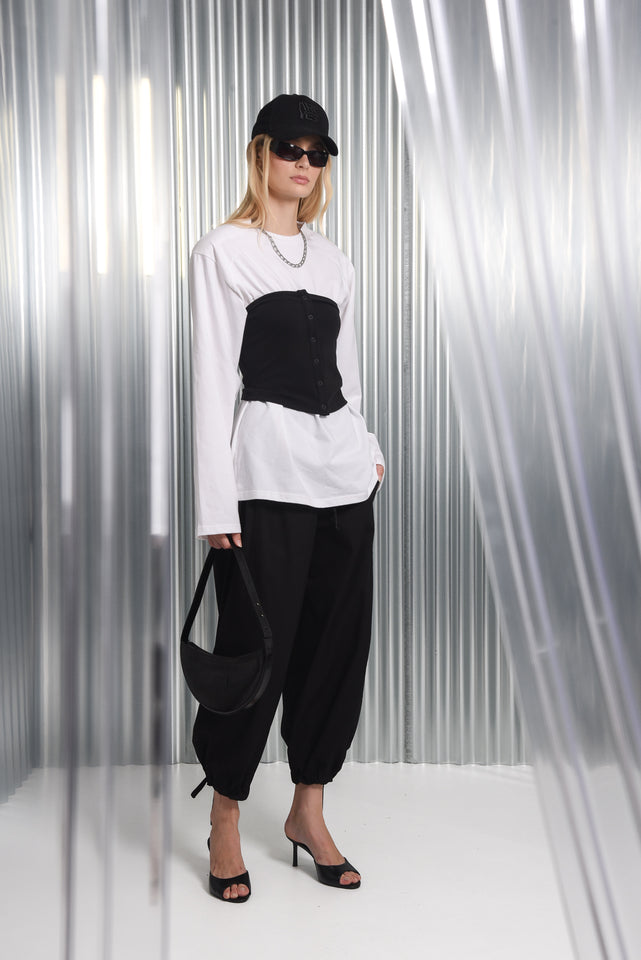 SUZAKU TOP |BLACK