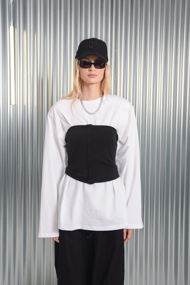 SUZAKU TOP |BLACK