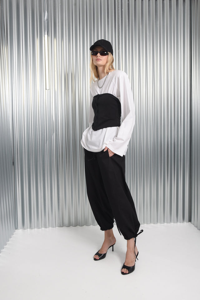 SUZAKU TOP |BLACK