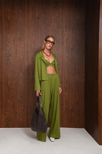 REFLECT PANTS |GREEN
