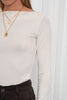 RESPECT TOP |ECRU - PRE-ORDER ITEM