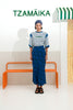 HIBISCUS SKIRT BLUE