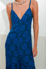 HIBISCUS DRESS BLUE