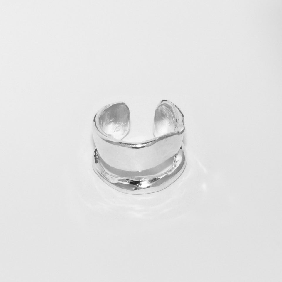 NA042 FLAT DOUBLE RING
