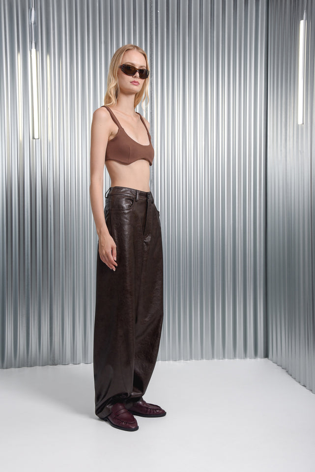 HEBI PANTS |BROWN