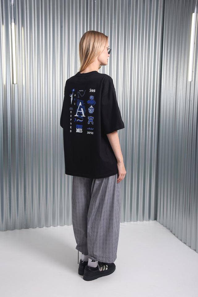 LUCKY T-SHIRT BLACK