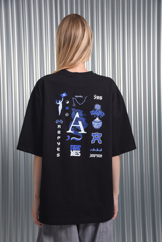 LUCKY T-SHIRT BLACK