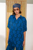 HIBISCUS SHIRT BLUE