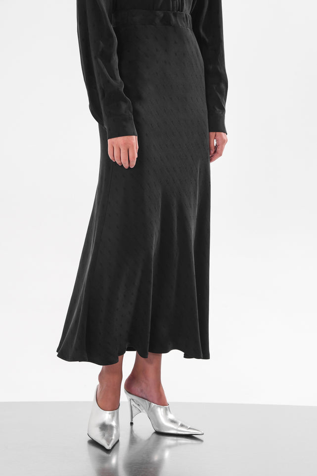 KOI SKIRT BLACK