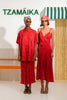 HIBISCUS DRESS RED