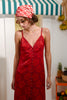 HIBISCUS DRESS RED