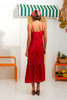 HIBISCUS DRESS RED