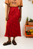 HIBISCUS SKIRT RED