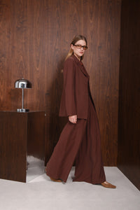 HIGHER SELF PANTS |BROWN