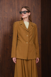 HIGHER SELF BLAZER |OLIVE