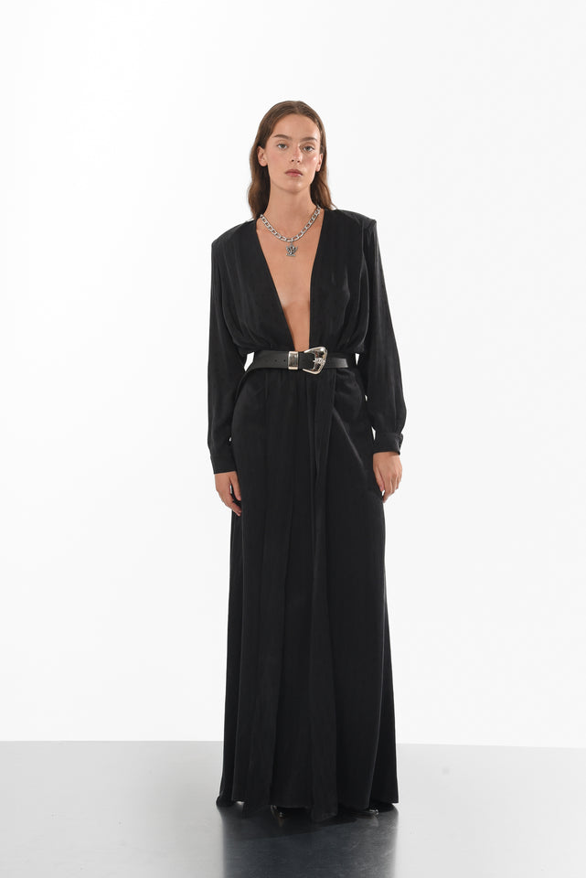KOI DRESS |BLACK