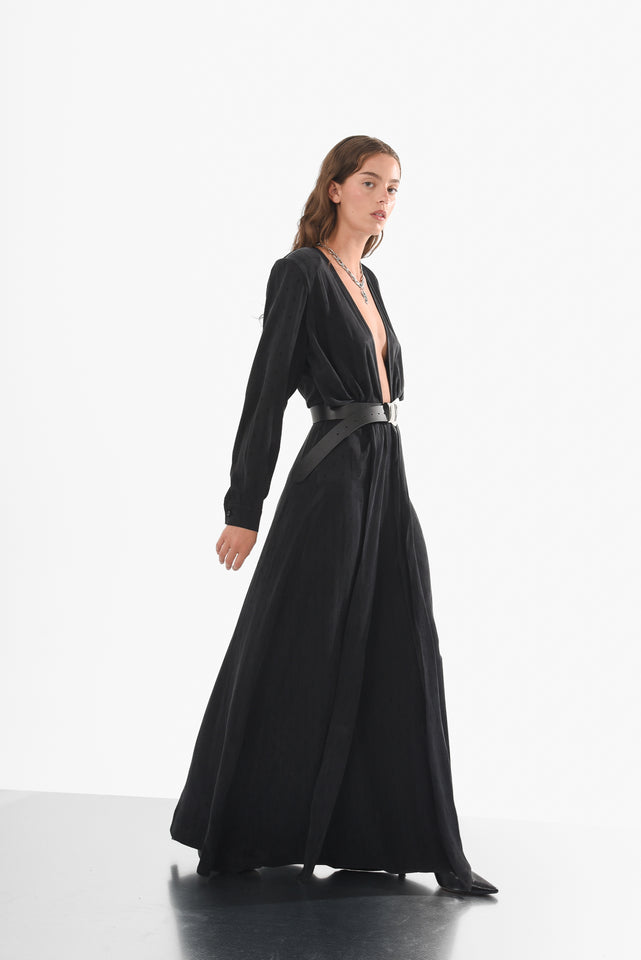KOI DRESS |BLACK