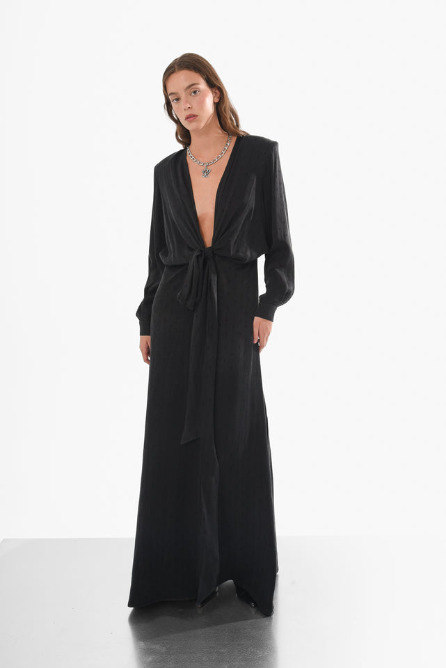 KOI DRESS |BLACK