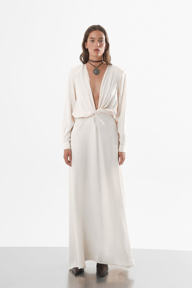 KOI DRESS |WHITE