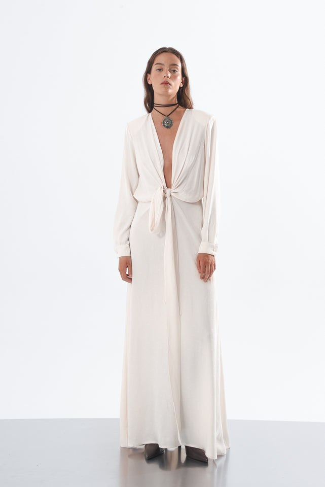 KOI DRESS |WHITE