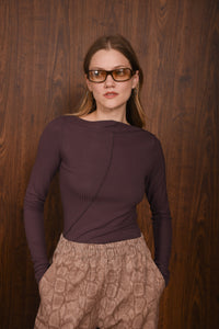 RESPECT TOP BROWN - PRE-ORDER ITEM