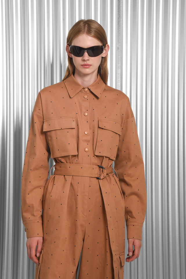 OSAKA JUMPSUIT |CAMEL