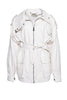 WHITE FAUX LEATHER JACKET