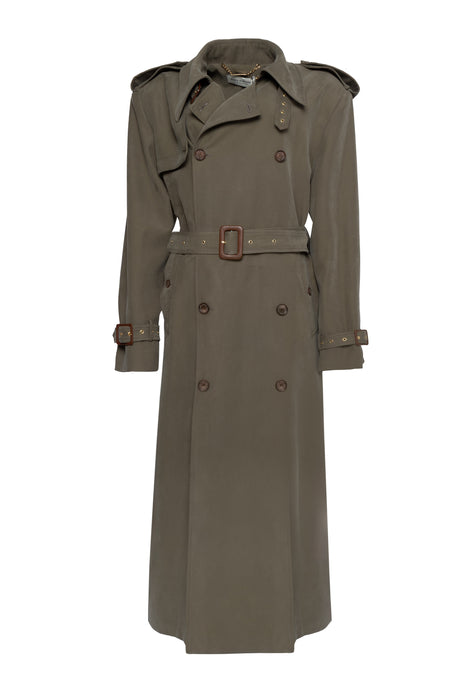 KHAKI TRENCH COAT