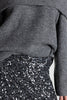 CELESTIAL SKIRT GREY