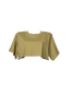 RICA OLIVE CROP T-SHIRT