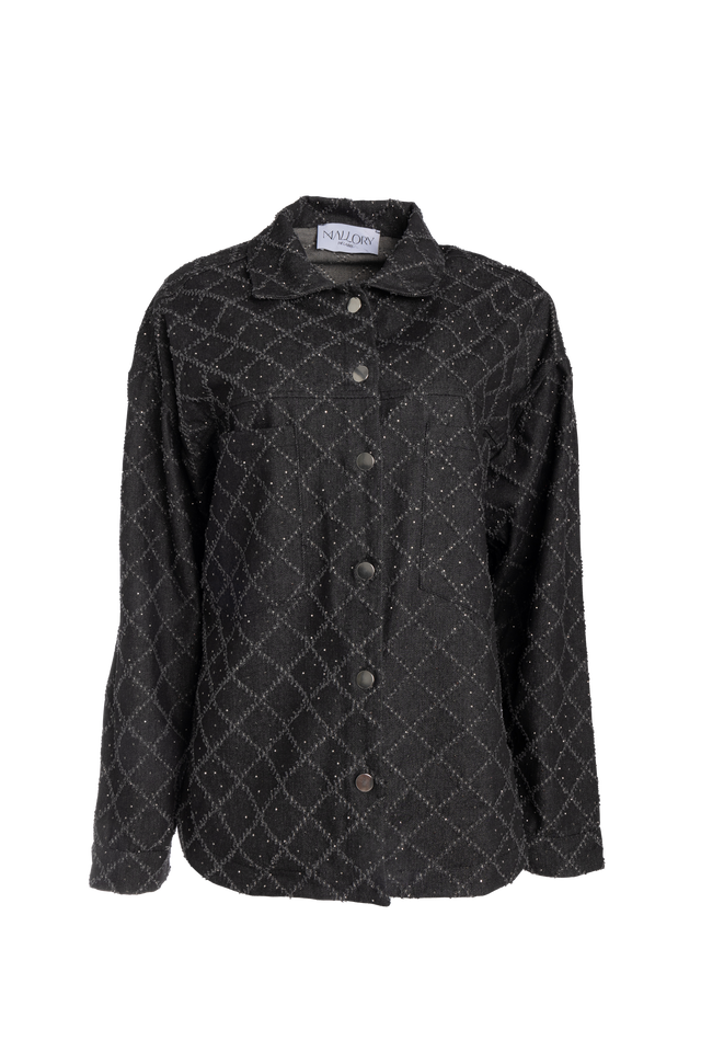 GENEVIE GREY DENIM SHIRT